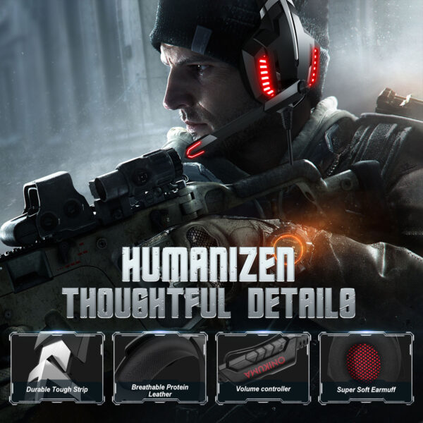 Diadema gamer onikuma K18 - Imagen 4
