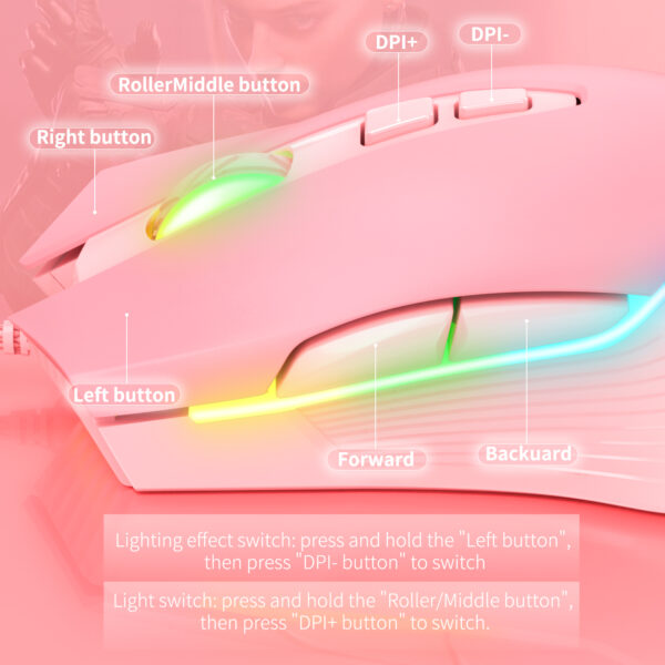 Mouse gamer Onikuma CW905 - Imagen 6
