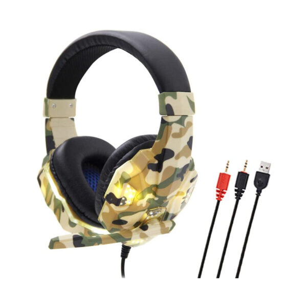 Diadema Gamer Sy830 Camuflado - Imagen 6